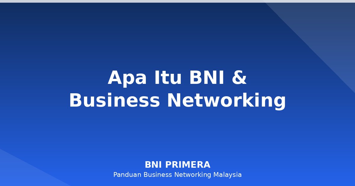 kepimpinan chapter bni